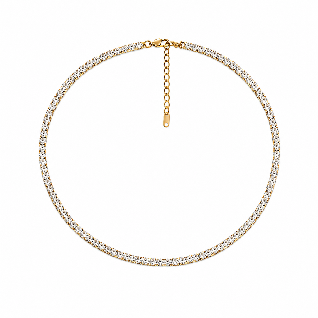 Celeste Tennis Necklace