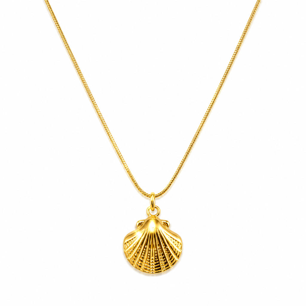 The shell necklace