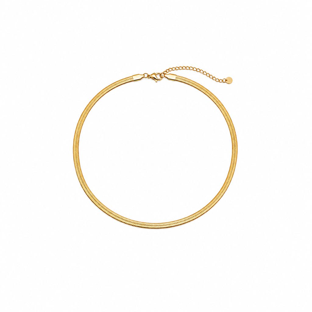 Silk Snake Necklace