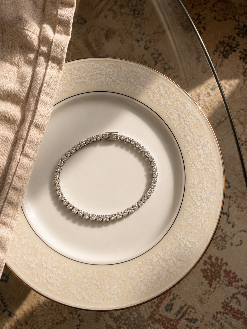 Luna Tennis Bracelet