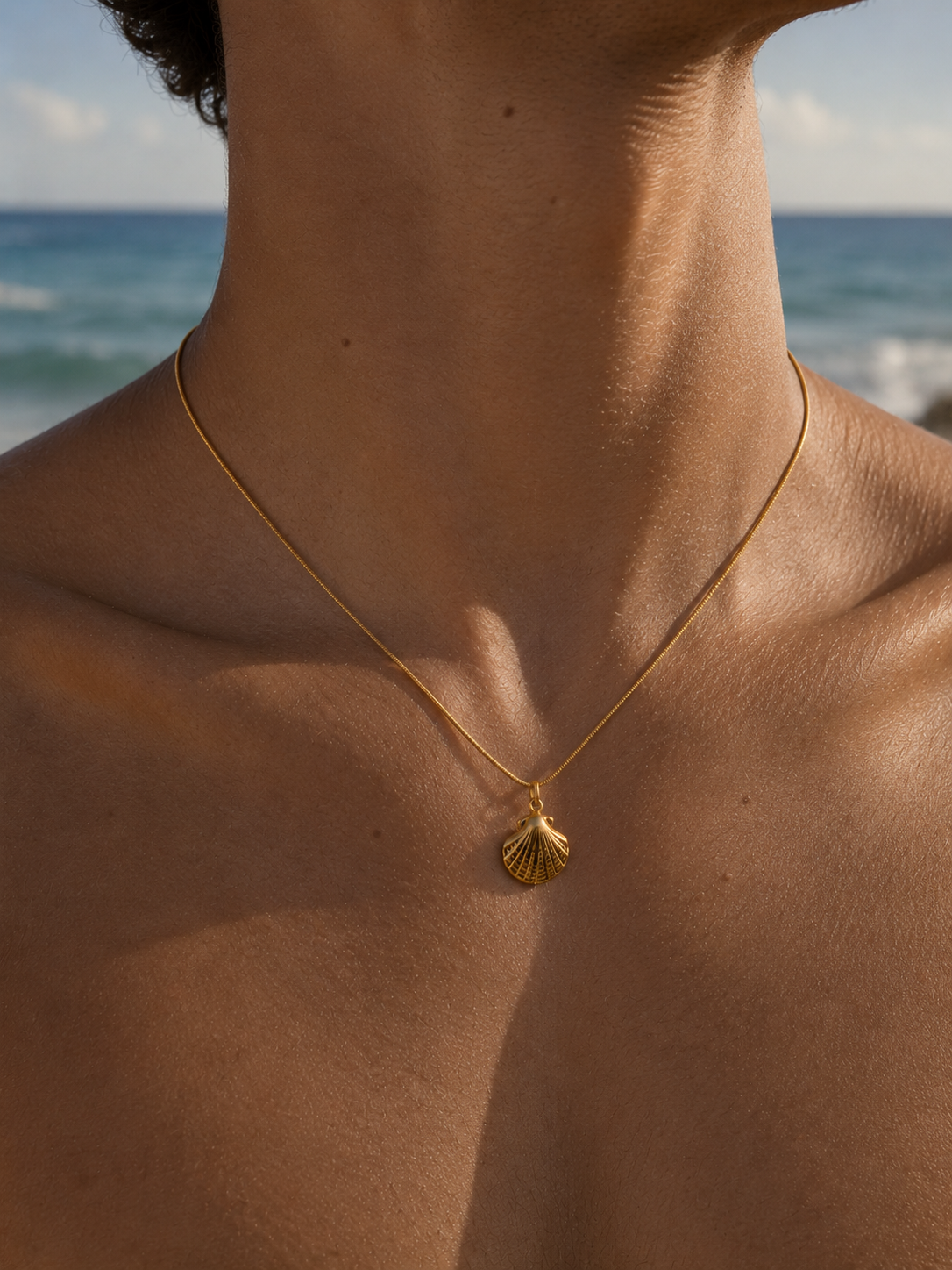 The shell necklace