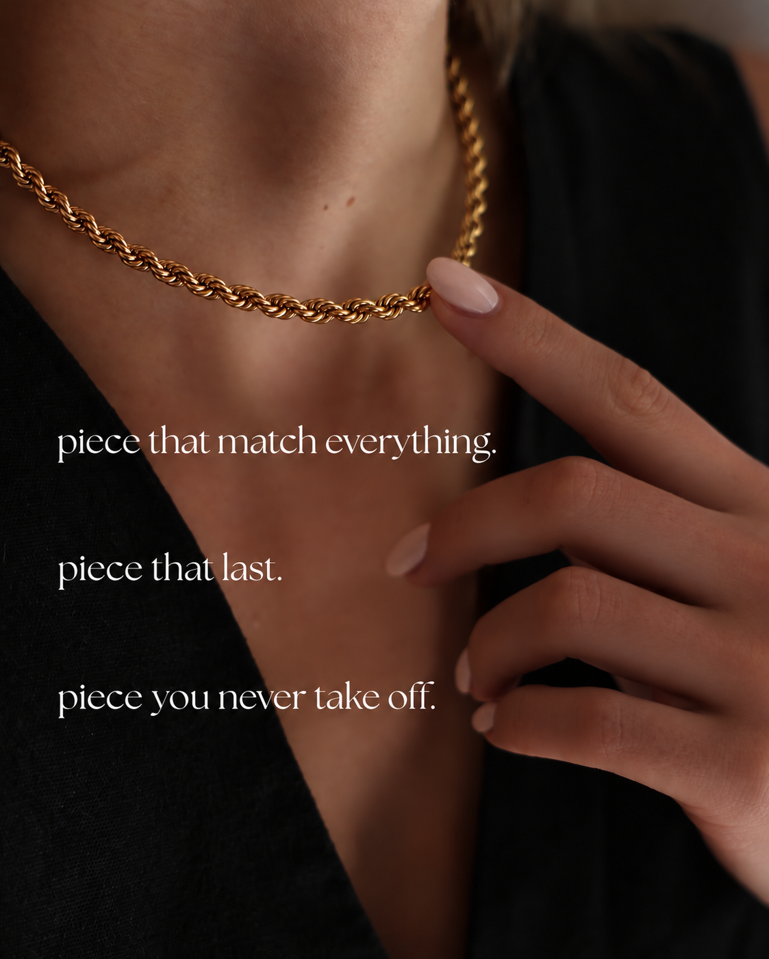 Rope Link Necklace
