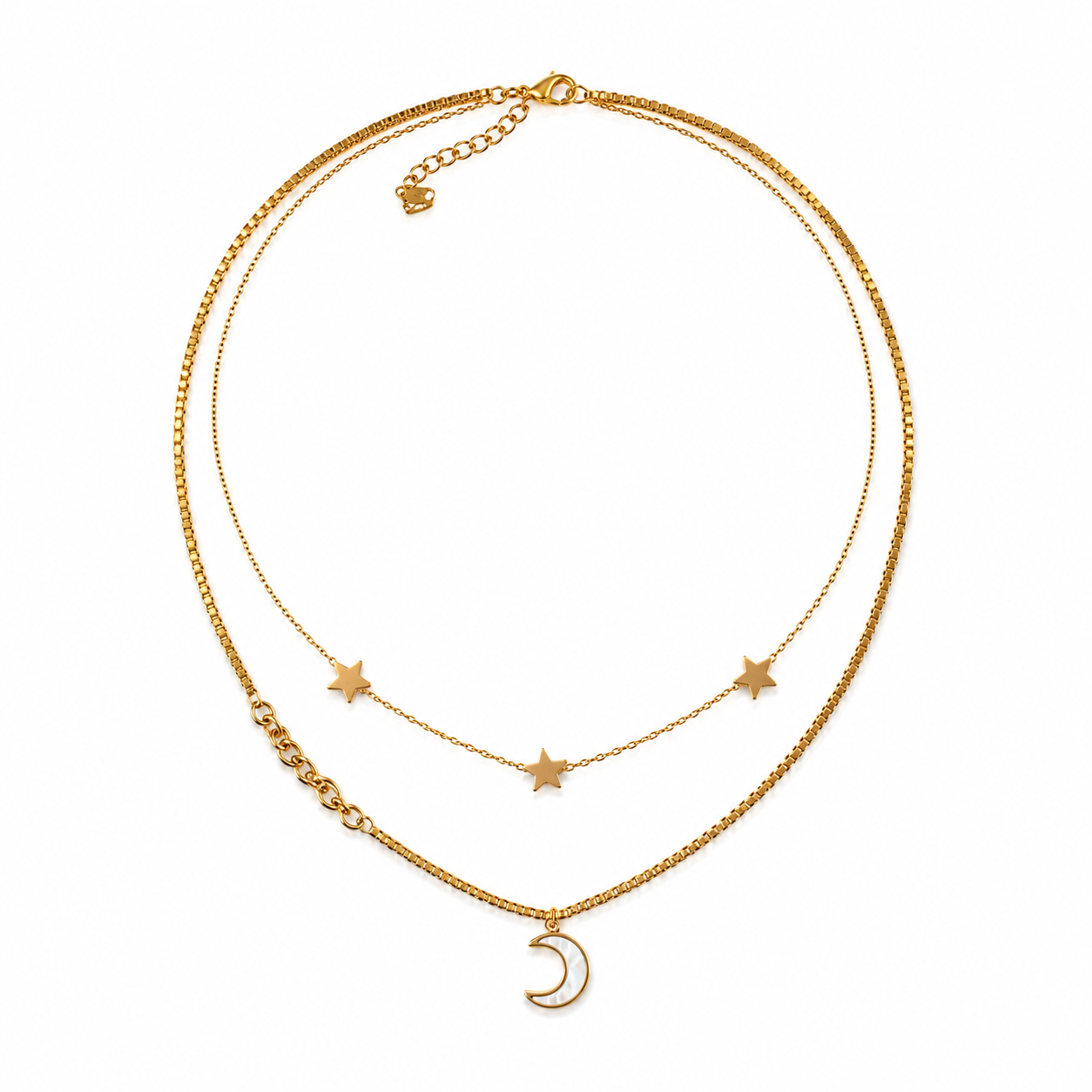 Starlit Moon Necklace