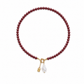 Rouge Pearl Chocker