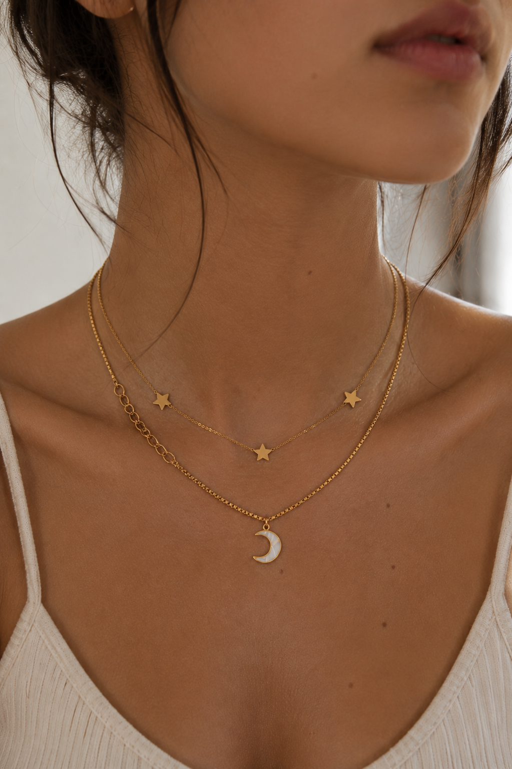 Starlit Moon Necklace